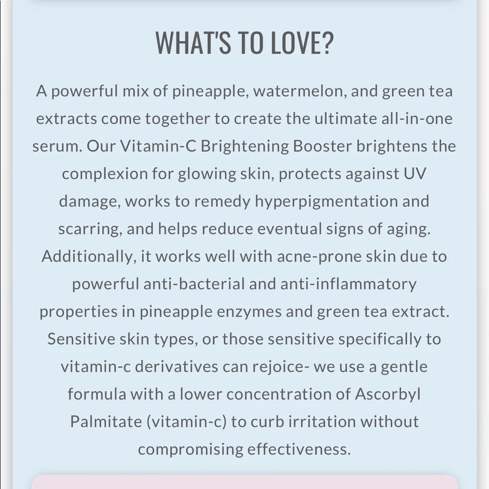 •Clean Skin Club• Vitamin C Brightening Booster - Picture 9 of 9